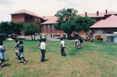 Students at PELMAMA ACADEMY's Eastside College Campus in Troyeville