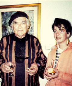 Michael Fleischer with his daughter Mara (img ERA, September 1986)