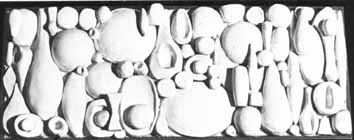Barbara GREIG ceramic panel, 1983