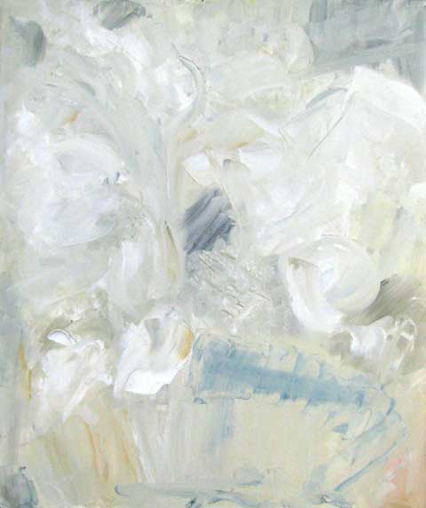 Heidi HERZOG "Arum lilies", 1964 - oil on canvas - 60 x 50cm (Coll. William Humphreys Art Gallery, Kimberley)