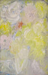 Heidi HERZOG "Flower study", 1965 - oil/board - 58 x 38.8 cm