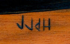 Koos den Houting's usual signature JJdH