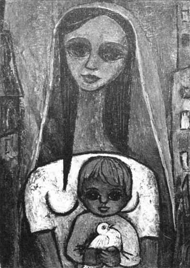 Rose-Marie LACONTE "Madonna", 1962