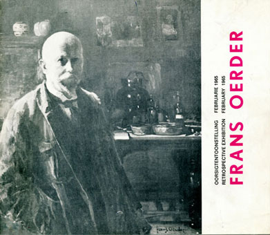 Frans Oerder - Pretoria Art Museum 1965 retrospective - cat. cover