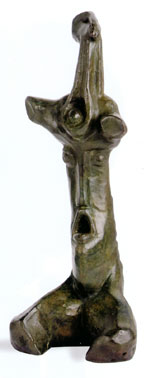 Paul SEKETE “Rearranged form” – bronze 5/5 – 30.5cm H – on auction Stephan Welz & Co., Johannesburg – 24th August, 2012 – Lot 548