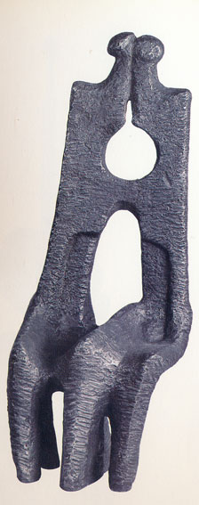 Paul SEKETE “Reunion”, 1990 – bronze ed. 1/10 – 40.5cm H – Register PS11