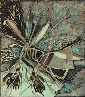 Thelma WISE "Insecte", 1961 - etching - A/P II  (on auction iGavel Auctions, New York, 2014)